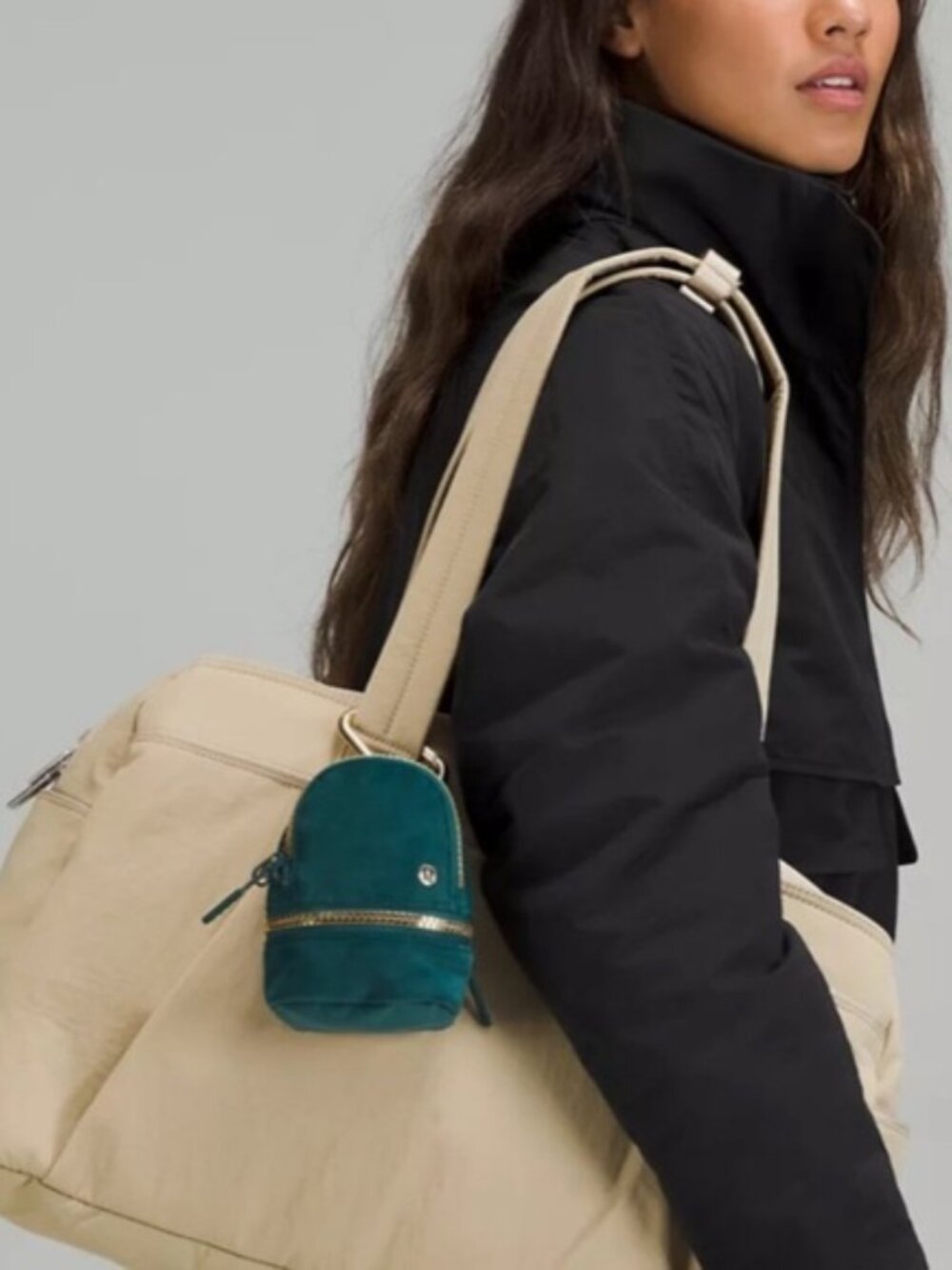 Lululemon Athletica City Adventurer Backpack Nano Velour Bag Charm - NWT - Picture 2 of 6